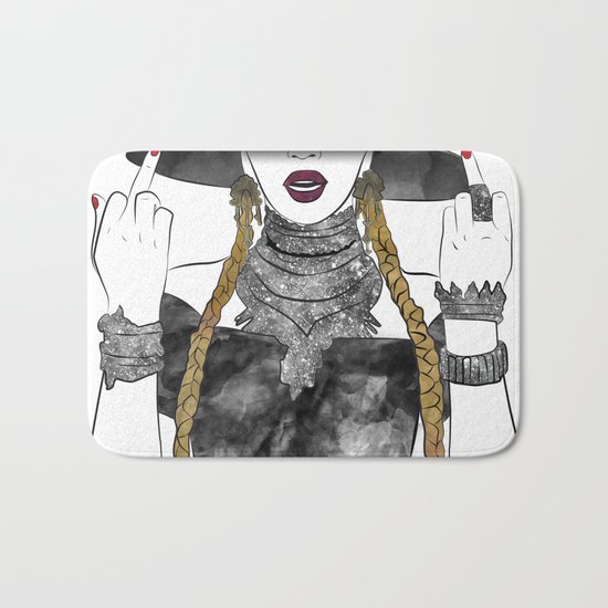 Creole Queen Bey Bath Mat