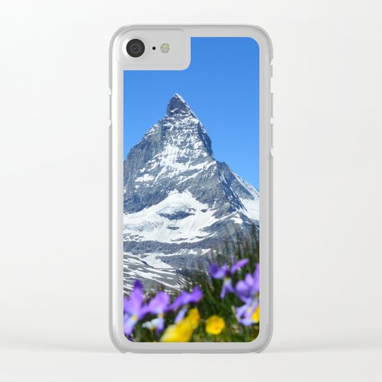 Matterhorn, Switzerland Clear iPhone Case