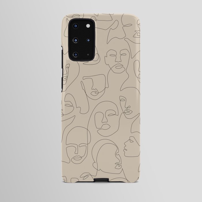 She's Beige Android Case