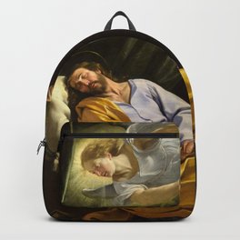 The Dream of Saint Joseph by Philippe de Champaigne Backpack