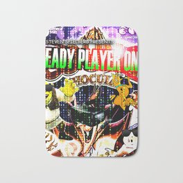 Official Ready Player One Poster Bath Mat | Spielberg, Digital, Scooby, Shrek, Vr, Bustin, Steven, Typography, Videogames, Countchocula 