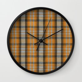 The Great Class of 1986 Jacket Plaid Wall Clock