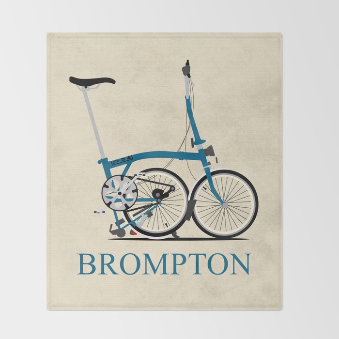 Brompton Bike Throw Blanket By Andyscullion Society40 Beauteous Bicycle Throw Blanket Brompton Bike Throw Blanket By Andyscullion Society40 Beauteous Bicycle Throw Blanket