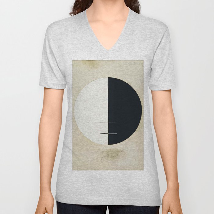 Hilma Af Klint Buddha’s Standpoint In The Earthly Life V Neck T Shirt