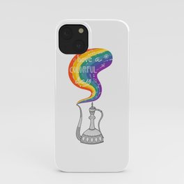 Rainbow magic iPhone Case