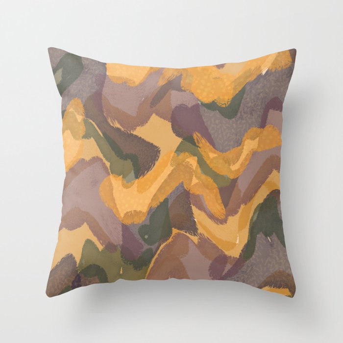 camouflage Throw Pillow