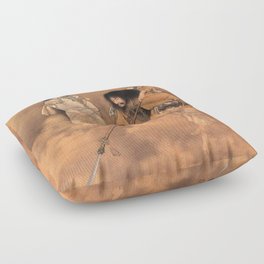 Gods of creation and death in Japanese mythology. Floor Pillow