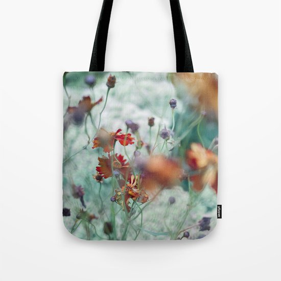 Autumn flowers Tote Bag