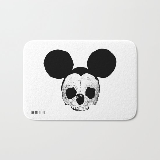 Dead Mickey Mouse Bath Mat