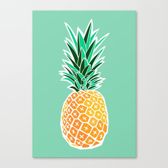 Pineapple Canvas Print