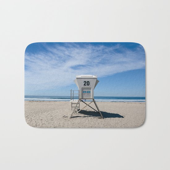 California Beach Day II Bath Mat
