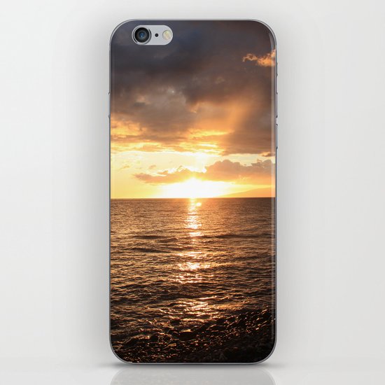 Good night sun! iPhone & iPod Skin