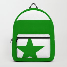Flag of Esperanto 2 Backpack | Geoghegan, Esperantujo, Anationalism, Esperantism, Graphicdesign, Esperanto, Language, International, Esperantist, Esperantio 