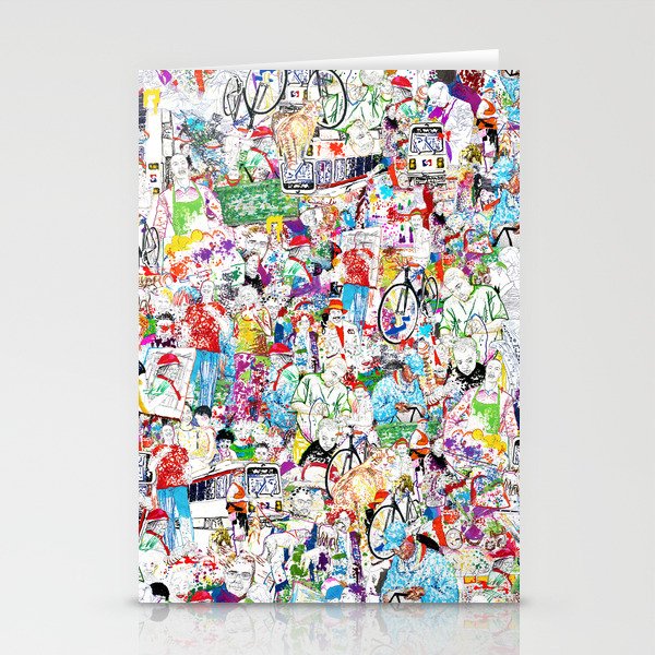 Neighborhood Series Collage Stationery Cards