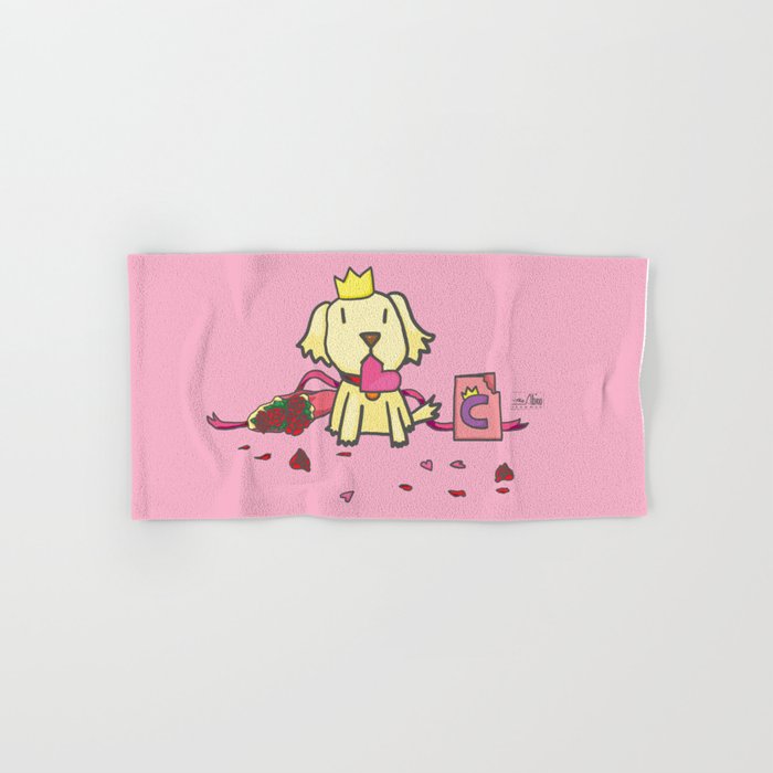 Charlie the Conqueror - Be My Valentine Hand & Bath Towel