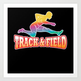 Track and Field Track & Field Runner Running Gift Art Print | Giftidea, Thrower, Trackandfield, Athletes, Running, Throw, Sport, Track, Put, Field 