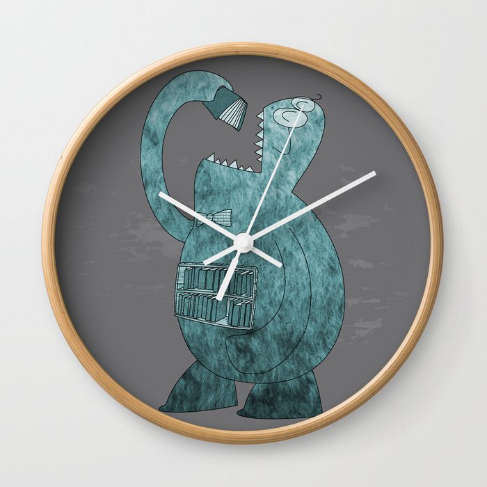 The Librarian Wall Clock