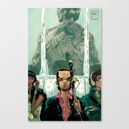 Yakuza Canvas Print