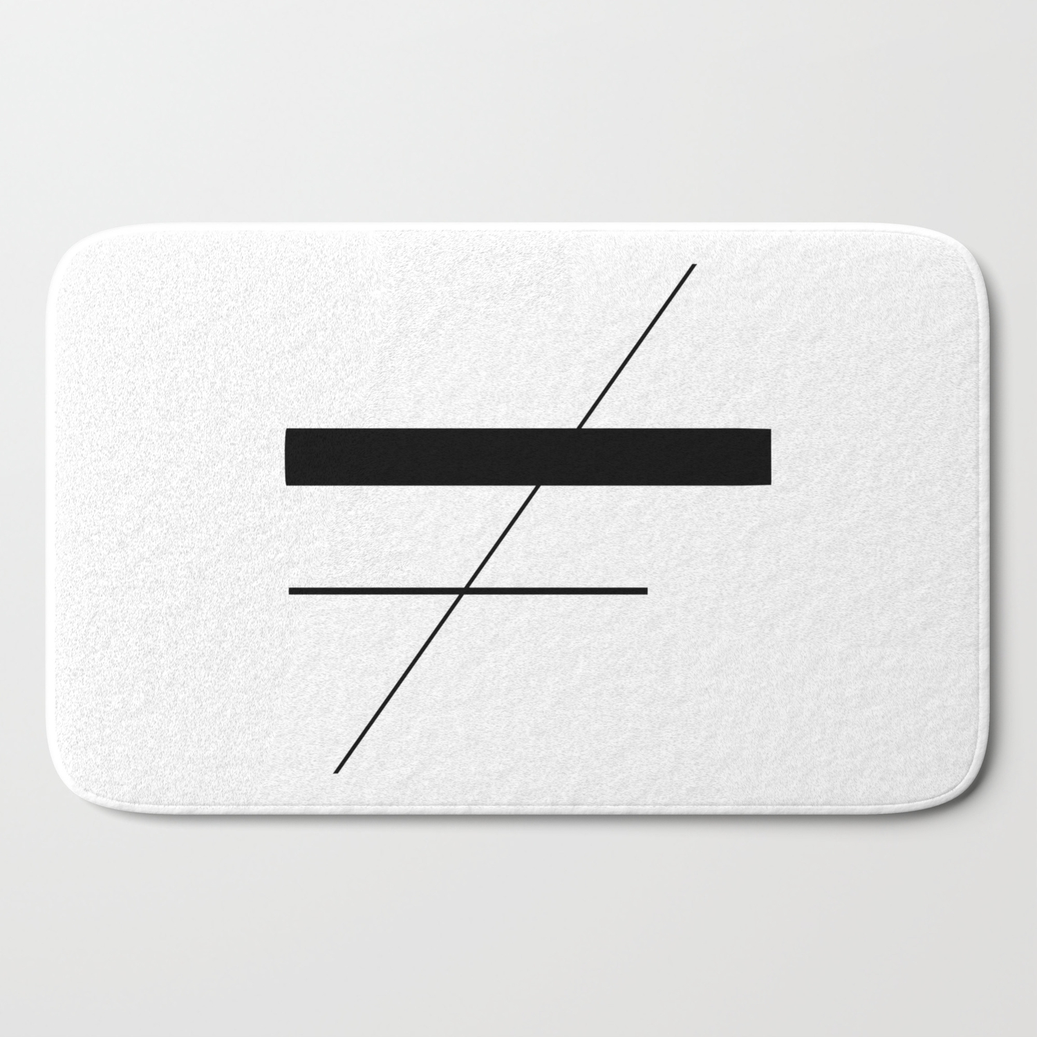 Through Thick And Thin Bath Mat By Joyedidit Society6
