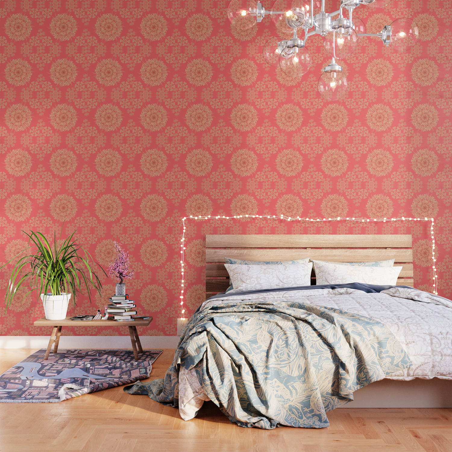 Oriental Tattoo Mandala Gold On Lobster Wallpaper By Pearlposition