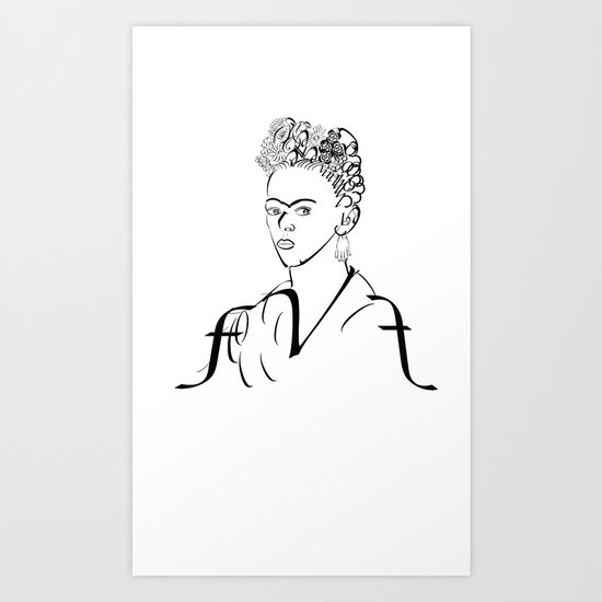 fk Art Print