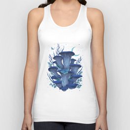 Blue Oyster Unisex Tank Top