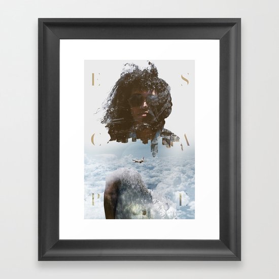 Escape Framed Art Print