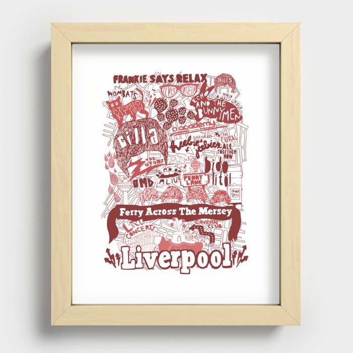 Liverpool Recessed Framed Print