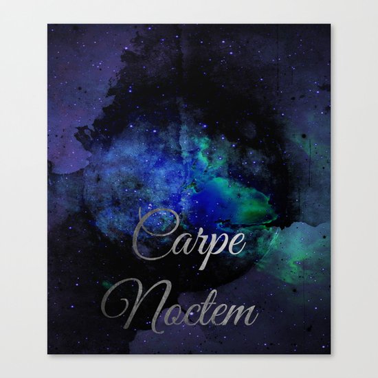 Carpe Noctem (Seize The Night) Canvas Print