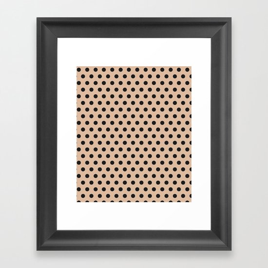 Dots collection II Framed Art Print