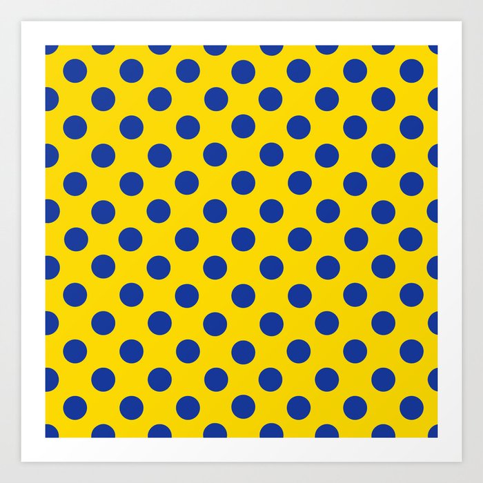 Montauk Dots Art Print