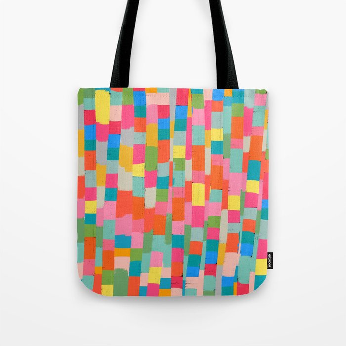 colorful patchwork 2 Tote Bag
