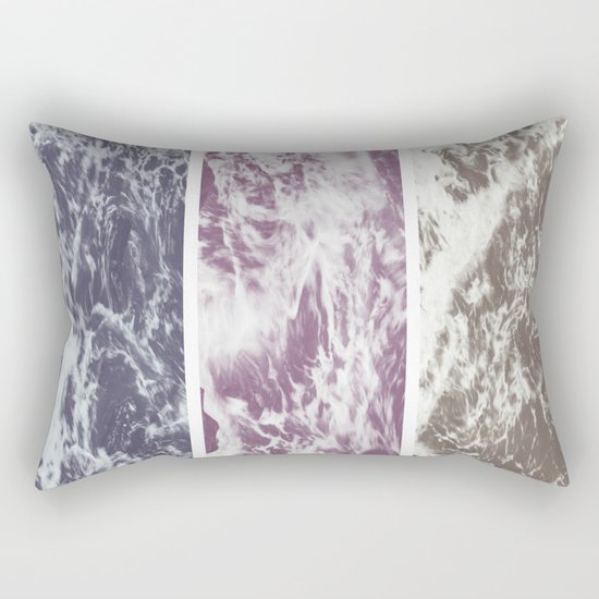 Saltwater tryptych Var I Rectangular Pillow