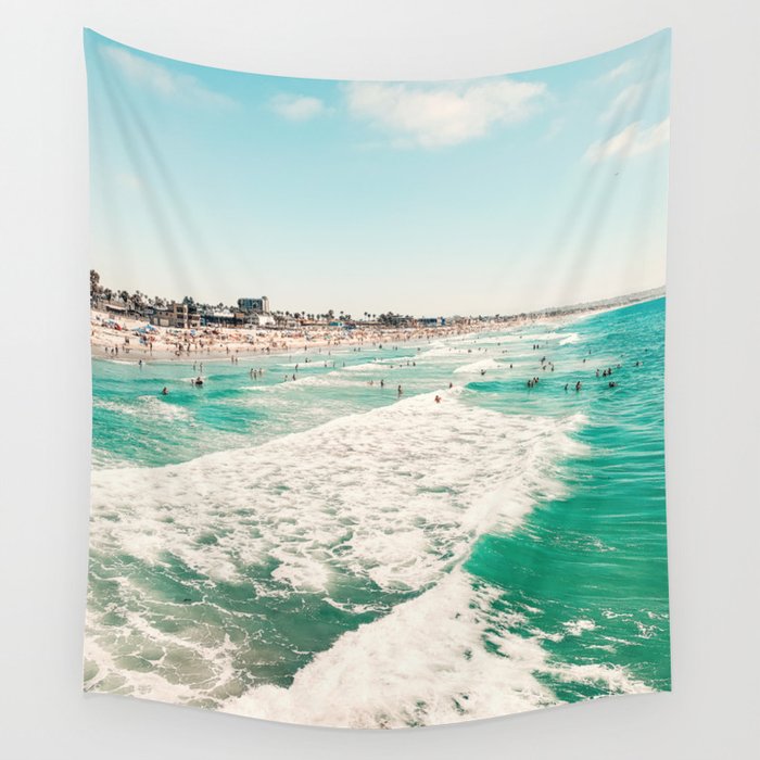 Ocean scene on sale tapestry