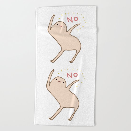 Honest Blob Says No Beach Towel