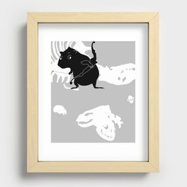 Out for a Stroll Recessed Framed Print