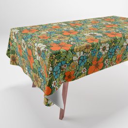 70s Plate Tablecloth