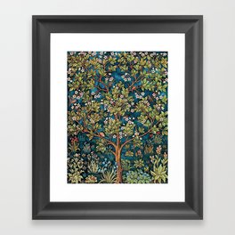 William Morris Tree Of Life, Morris floral,No, 1. Framed Art Print