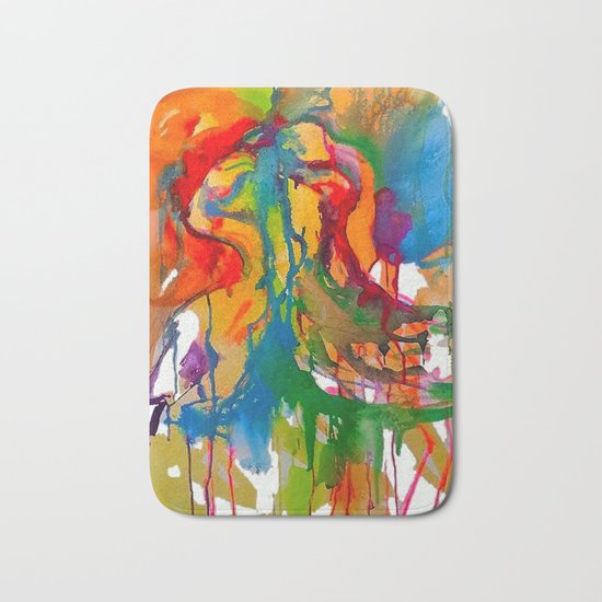 Flamingo Tango Bath Mat