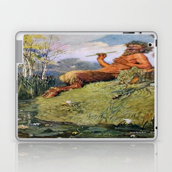 The Great God Pan by Norman Price Laptop & iPad Skin