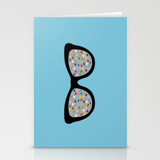 Heart Eyes Stationery Cards