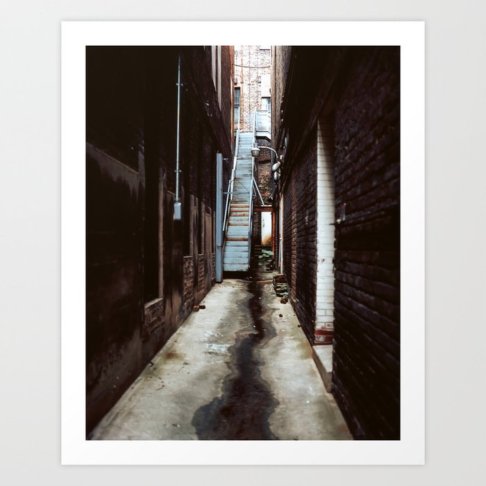 Birmingham Alley Way Art Print