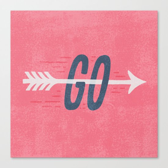 GO Canvas Print