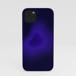 Blue hole iPhone Case