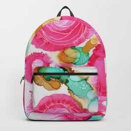 Pink Rose Backpack
