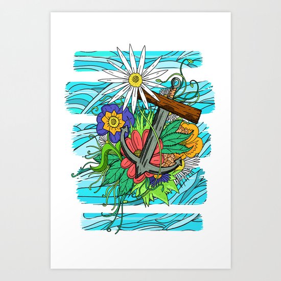 Nature's Anchor Art Print