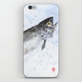 Brown Trout Rising iPhone Skin