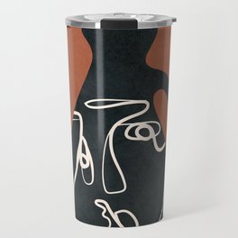 Abstract Vase 9 Travel Mug