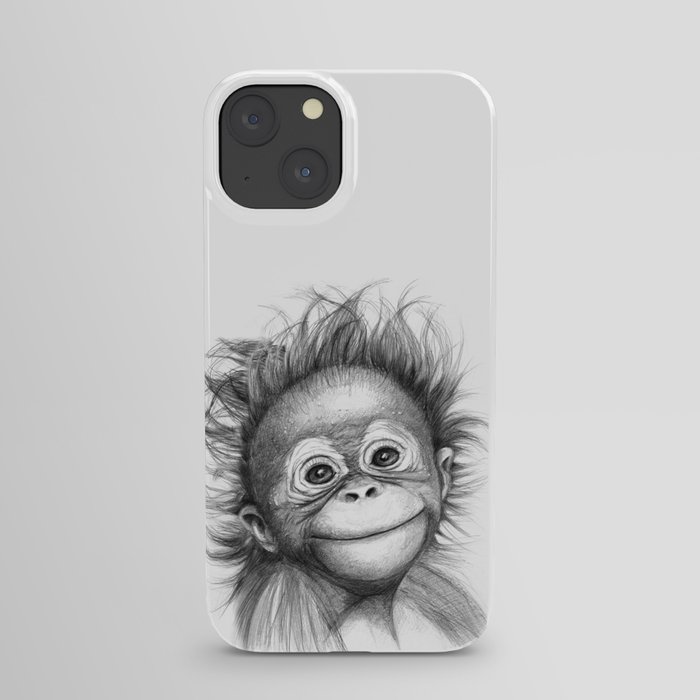 Monkey - Baby Orang outan 2016 G-121 iPhone Case