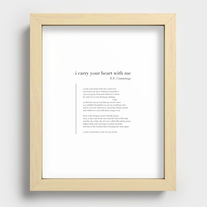 Recessed Framed Print